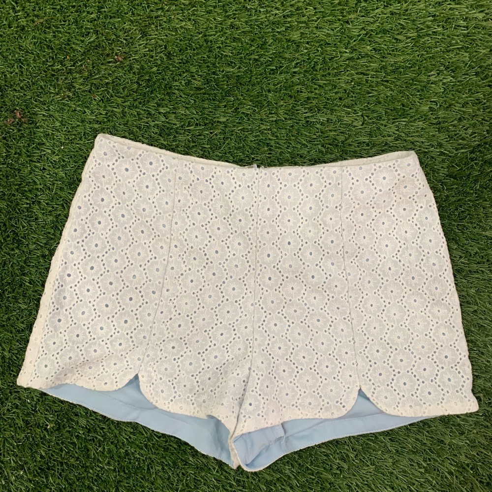 Crochet shorts